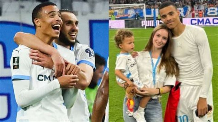
Is Mason Greenwood marrying pregnant partner Harriet Robson? Two spotted at spotted at London’s Langham hotel 