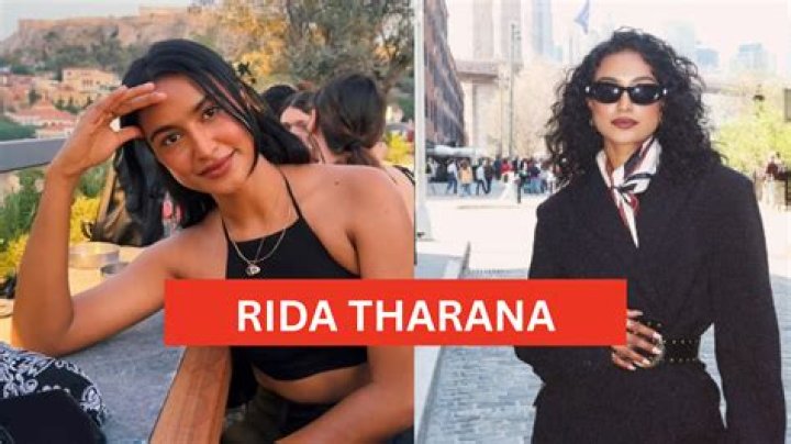 Rida Tharana Height, Weight, Net Worth, Age, Birthday, Wikipedia, Who, Nationality, Biography