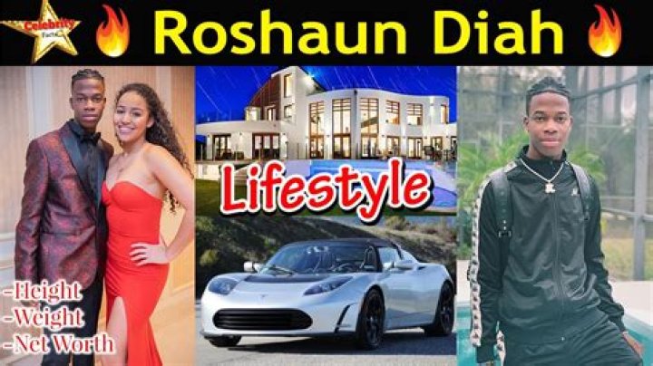 Roshaun Diah Height, Weight, Net Worth, Age, Wiki, Who, Instagram, Biography